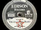 ORIGINAL MEMPHIS FIVE - ’THE JELLY ROLL BLUES' EDISON DIAMOND DISC 78
