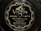 JAZZ: FESS WILLIAMS & HIS ROYAL FLUSH ORCHESTRA - ‘HOT TOWN’ VICTOR 78