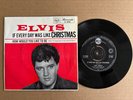 ELVIS PRESLEY IF EVERY DAY WAS LIKE CHRISTMAS PIC SLEEVE 1966 AUSTRALIAN 7