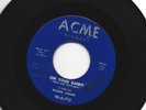 DOOWOP R&B 45 -RICHARD LANHAM-  ON YOUR RAIDO -  FIRST PRESS - HEAR - 1957 ACME