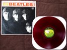 Beatles LP Apple Meet the Beatles JAPAN RED VINYL 60’s, Early 70’s, Strong VG