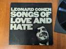 Leonard Cohen LP Songs Of Love And Hate original w Booklet 1st press VG/VG+