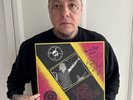 Lars Frederiksen & The Bastards Autographed Live & loud Neon Green Rancid Oi