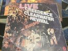 Creedence Clearwater Revival Live In Europe 1973 Vintage LP Vinyl Record