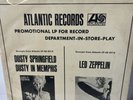 Led Zeppelin / Dusty Springfield Promo LP