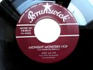 JACK AND JIM MIDNIGHT MONSTERS HOP HOLLOWEEN BRUNSWICK CANADA - NM 45 RPM RECORD