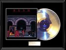 RUSH MOVING PICTURES WHITE GOLD PLATINUM RECORD LP ALBUM NON RIAA AWARD FRAMED