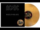 AC/DC - Back In Black/gold vinyl