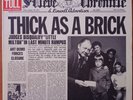 Vintage LP - THICK AS A BRICK - Jethro Tull - 1972 - with Newspaper Insert