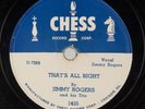 JIMMY ROGERS: That’s All Right US Chess 1435 Blues 78  Hear