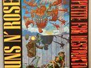 RARE  GUNS N' ROSES - Appetite For Destruction - 1988 BANNED  GEFFEN LP   VG++