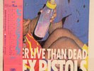 SEX PISTOLS / BETTER LIVE THA DEAD JAPAN ISSUE LP W/ OBI, INSERT