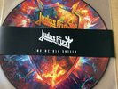 JUDAS PRIEST INVINCIBLE SHIELD PICTURE DISC LP + SIGNED /AUTOGRAPH ART CARD + CD