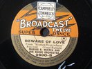 MARIUS B WINTER Beware Of Love (Rare BOWLLY item)/ Soldier On The Shelf  (E-)