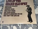 Hank Williams SR Live at the Grand Ole Opry 1976 Vinyl LP Record MGM Sealed