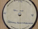 GRAHAM BOND ORGANISATION*TELL ME*ACETATE*BEAT*EMIDISC LABEL*LISTEN TO IT