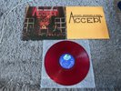 Accept “Restless & Wild” Original 1983 U.K. Red vinyl Lp + Inner