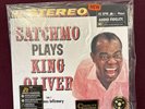 Louis Armstrong Satchmo Plays King Oliver Vinyl Record LP Audiophile Press Mint