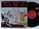 D.R.I Dealing With It  DEATH LP VG+ with lyric sheet insert w