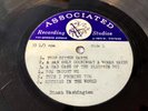 Dinah Washington UNRELEASED ACETATE Associated Jazz RARE
