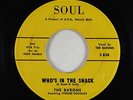 R&B Rocker/R&B Soul 45 - Barons - Who's In The Shack - Soul