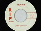 Rockabilly 45 - LaVerne Stovall - Your Love - Kip