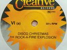1982 DISCO CHRISTMAS 45 Showbiz Pizza Rock-Afire Explosion rock-a-fire BILLY BOB