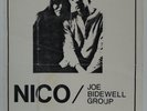 NICO 5 October 1979 concert poster 8.5