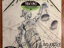 METALLICA And Justice For All 2LP on Elektra promo metal thrash translucent