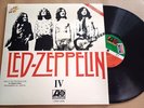 Led Zeppelin-Led zeppelin IV-LP Record  Mexico Promo Radio Unique cover PS