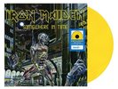 Iron Maiden Somewhere In Time  Canary Yellow Colored Vinyl LP + 3D-Print NEW