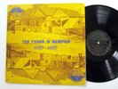 Ten Years In Memphis 1927-1937 LP Yazoo Blues Compilation  Dh 685