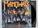 Manowar - Fighting The World - 1987 US Press Album (NM) Ultrasonic Clean