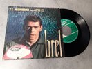 45 tours dédicacé jacques brel olympia le moribond