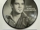 Elvis Presley ‎– Songs & Statements. LP. Picture Disc NM Condition