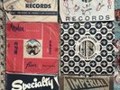 6 VTG 78 RPM BLUES R&B RECORD SLEEVES FLAIR SPECIALTY KING ALADDIN ATLANTIC 10
