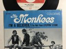 THE MONKEES I'M A BELIEVER/Stepping Stone 1966 Vintage 45 RPM w/Picture Sleeve