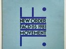 ORIGINAL Vtg 1981 NEW ORDER Album MOVEMENT Vinyl 1ST PRESSING Lp OG NEAR MINT