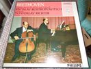 Beethoven Cello Sonatas Rostropovich Richter 2 LP Philips 835 182-83 stereo NM