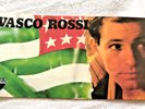 ADESIVO ORIGINALE  VASCO ROSSI  NON SIAMO MICA GLI AMERICANI LOTUS PROMO  UNICO