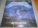 Metallica - Ride the Lightning LP - 1984 (MFN 27) Original, Ex