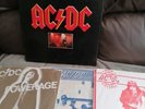 AC/DC , Triple LP Boxset, High Voltage, Dirty Deeds & Powerage +Angus Poster G+C