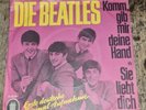 RARE ODEON THE DIE BEATLES GERMAN VINYL SHE LOVES YOU I WANT TO HOLD YOUR HAND