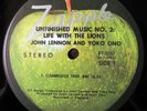 Beatles-Related LP 1969 John and Yoko Life With the Lions Zapple Label, Shrink