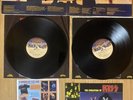 KISS️ALIVE II️RARE 7 CREDIT MISPRINT VINYL ️AUCOIN -NICE