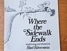 Shel Silverstein - Where The Sidewalk Ends (Vinyl LP 1984 Columbia) Poetry