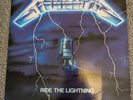 Metallica Ride The Lightning Vinyl Album LP Record 1989 Reissue