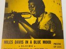 Miles Davis In A Blue Mood EP 45 w/ PS - Prestige - Clean