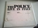 THE POLICE. LIVE IN ITALY. ADVENTURE RECORDS YELLOW VINYL.