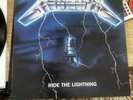 Metallica Ride The Lightning 2001 EU Vertigo Rare LP